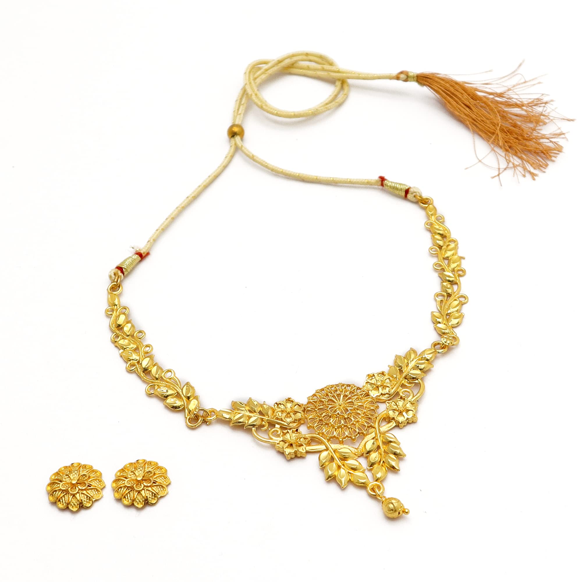 See full amazon price history chart for JILL FASHION Gold Plated Jewellery Necklace Set for Women and Girls (MM Leaf) JILL FASHION Gold Plated Jewellery Necklace Set for Women and Girls (MM Leaf) (B0BPRDD2KQ) Amazon Price History, Amazon Price Tracker