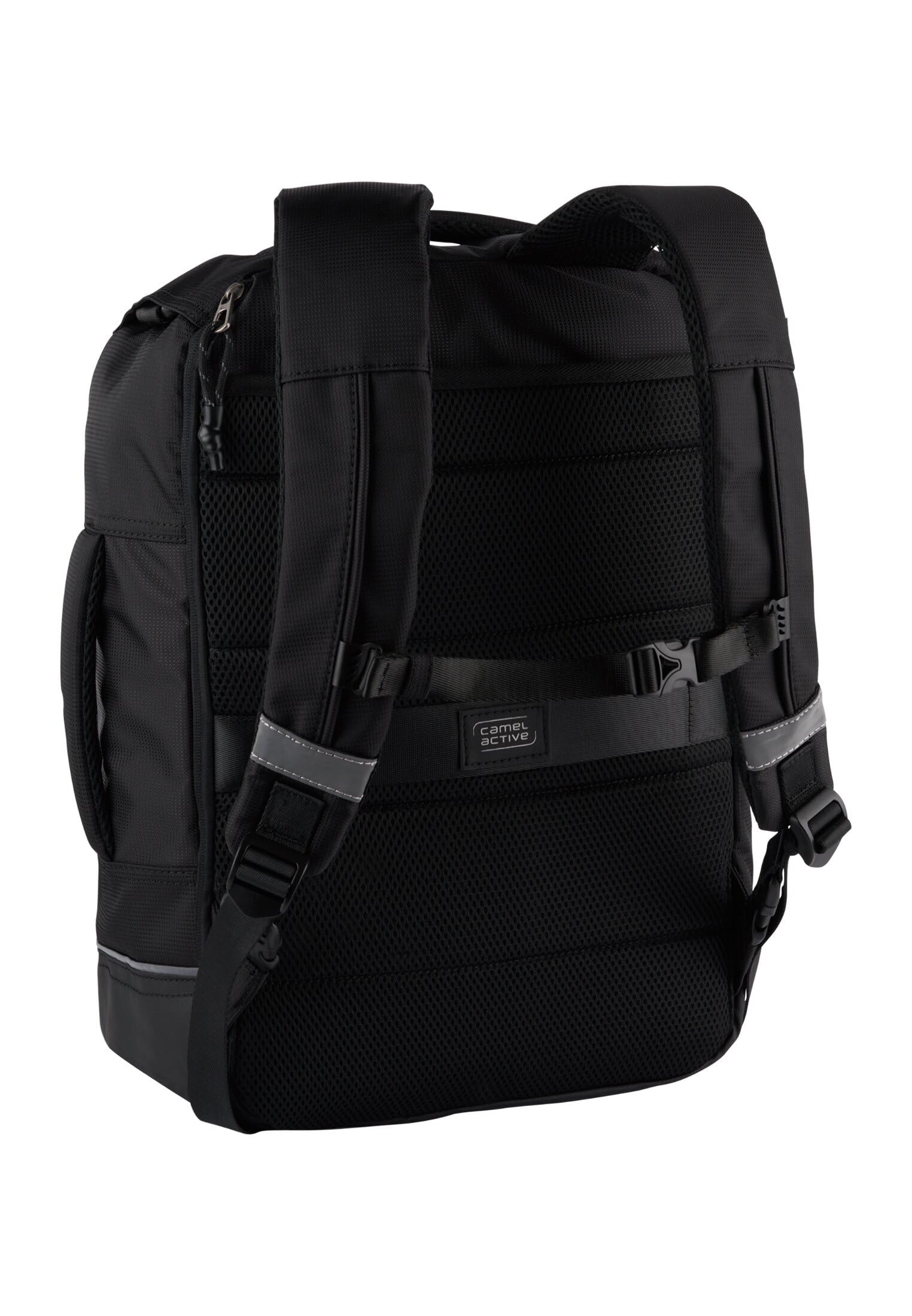 camel active Męski plecak Connect, czarny, czarny, l