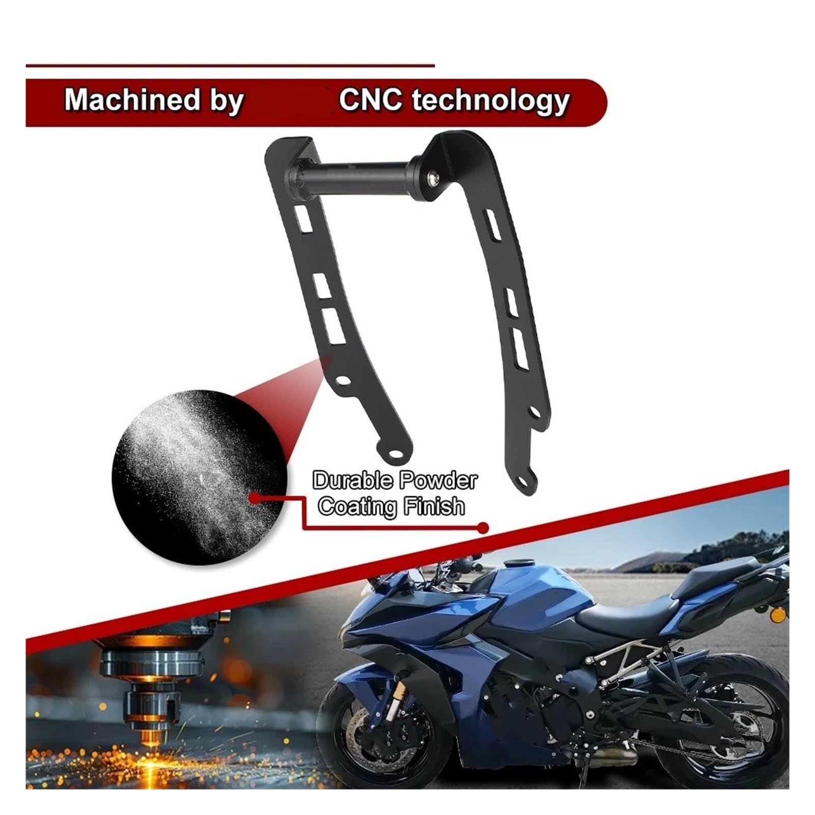 Navi Halterung Für Suzuki Für GSX-S1000 GT 2022 2023 2024 Für GSX-S1000 GT Plus 2022 2023 2024 Motorrad-Navigationshalterung Telefonhalter GPS-Plattenunterstützung