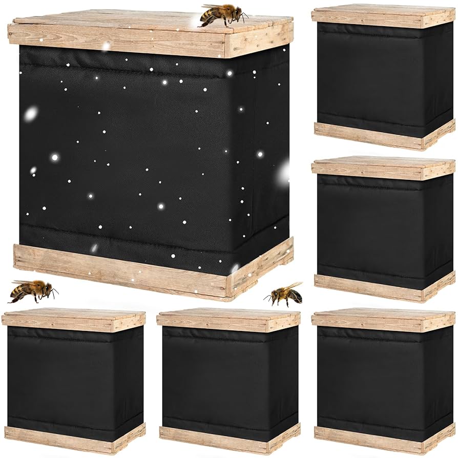Amazon.com: Abbylike 6 Pack Winter Bee Hive Protection Cover