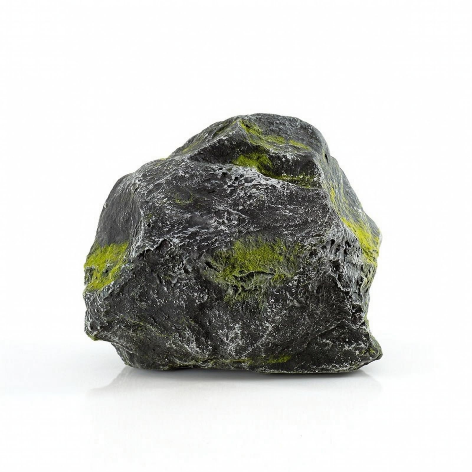 Escultura de Roca Realista, Escultura de Piedra sintética Texturizada, Piedra sintética Irregular para decoración, acuarios, Estable como el Monte Tai, 40x37x33cm, 2,7 kg