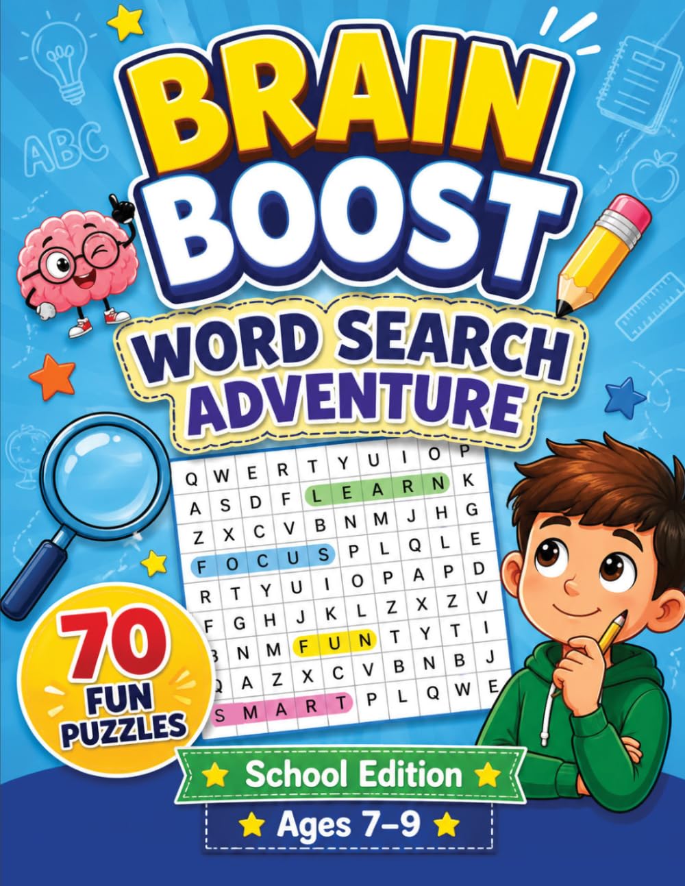 BRAIN BOOST: WORD SEARCH ADVENTURE (School Edition)