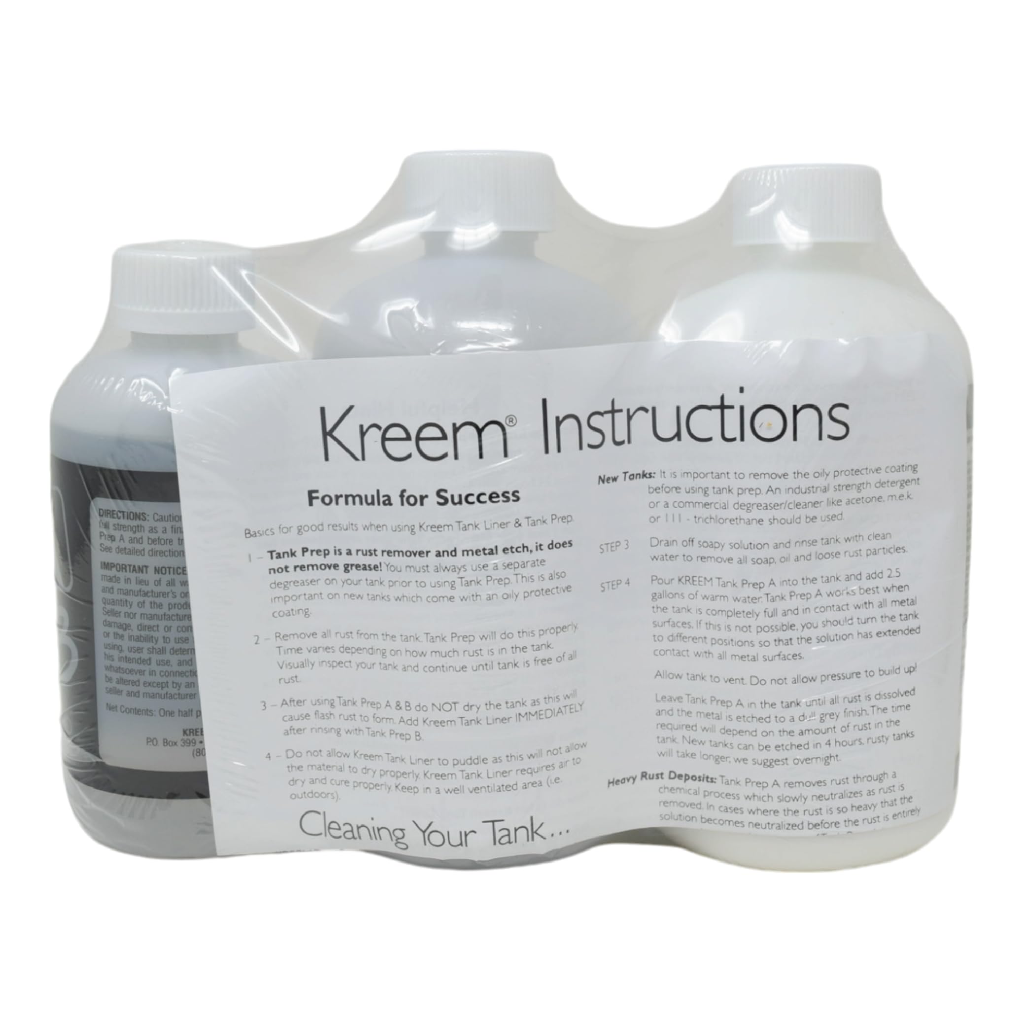 Amazon | Kreem Products 燃料タンクライナー 組み合わせパック 1210 