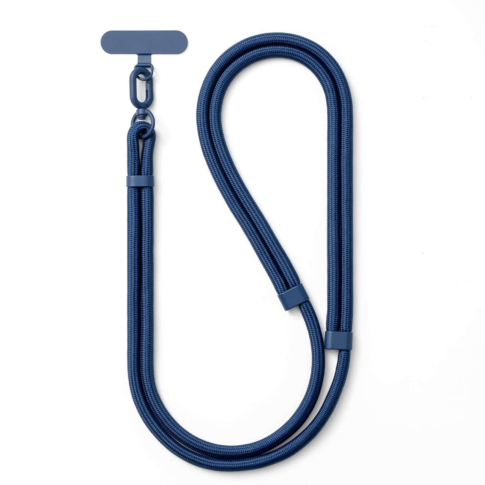 MORSUNBELA Mobile Phone Cord, Mobile Neck Hanger, Adjustable 80 cm Mobile Cord, Phone Lanyard Compatible with Most Cases – Blue — view 11