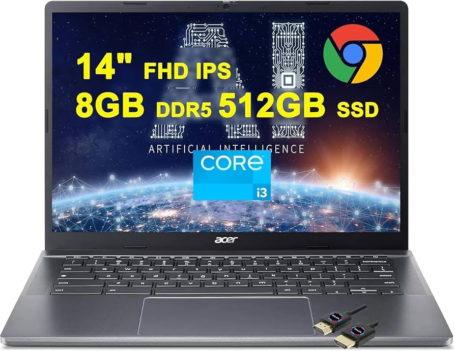 ノートPC Google Chromebook Amazon.com: acer Chromebook Plus 514 Google AI Laptop | 14