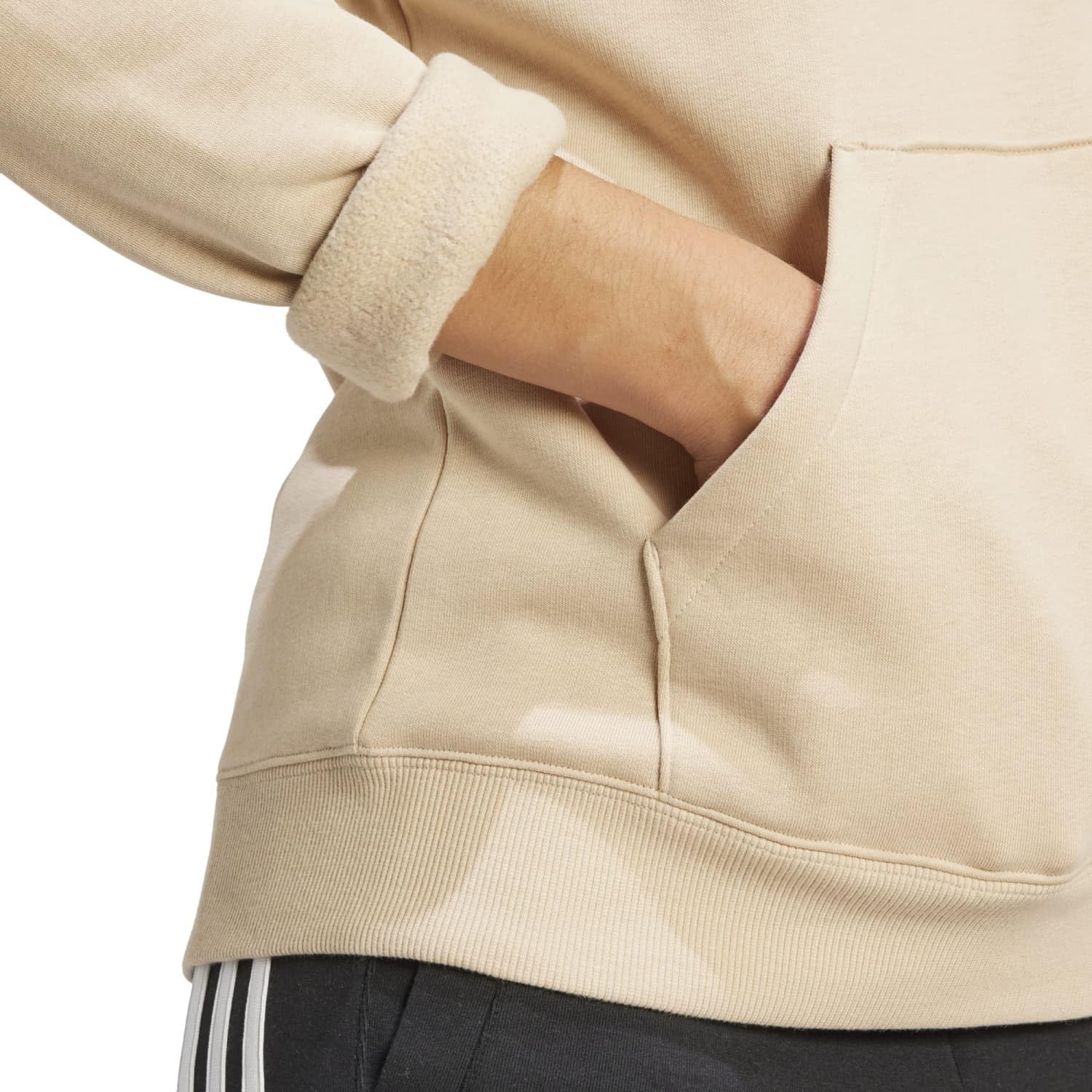 adidas Damen Essentials Big Logo Regular Fleece Hoodie Sweatshirt (1er Pack)