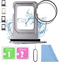 Vista 1 de ASDAWN Soporte de bandeja de repuesto para iPhone 13 Pro Max con ranura para tarjeta SIM, compatible con iPhone 13 Pro, ranura para bandeja