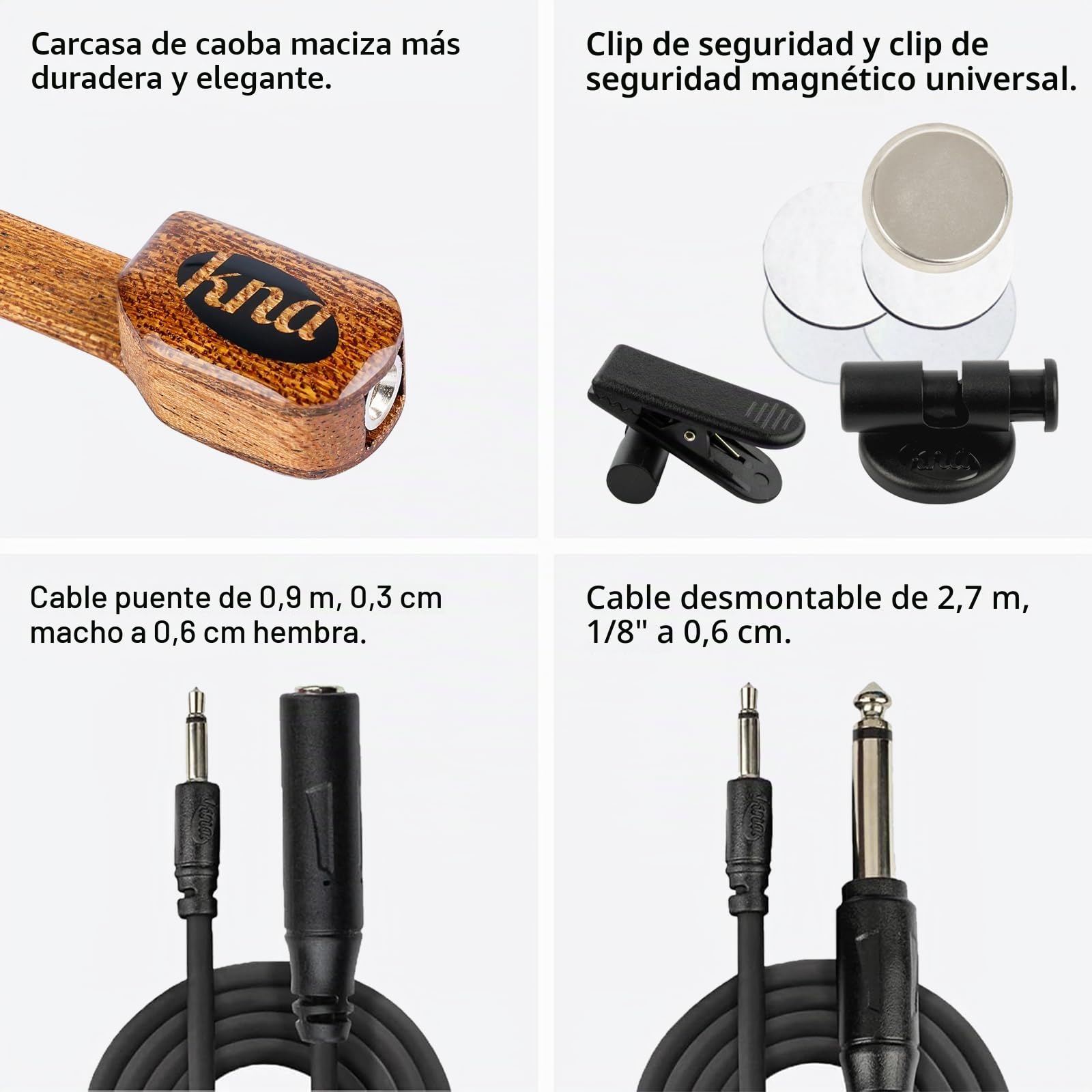 Kremona NG-1 - Cable pickup para guitarra de concierto