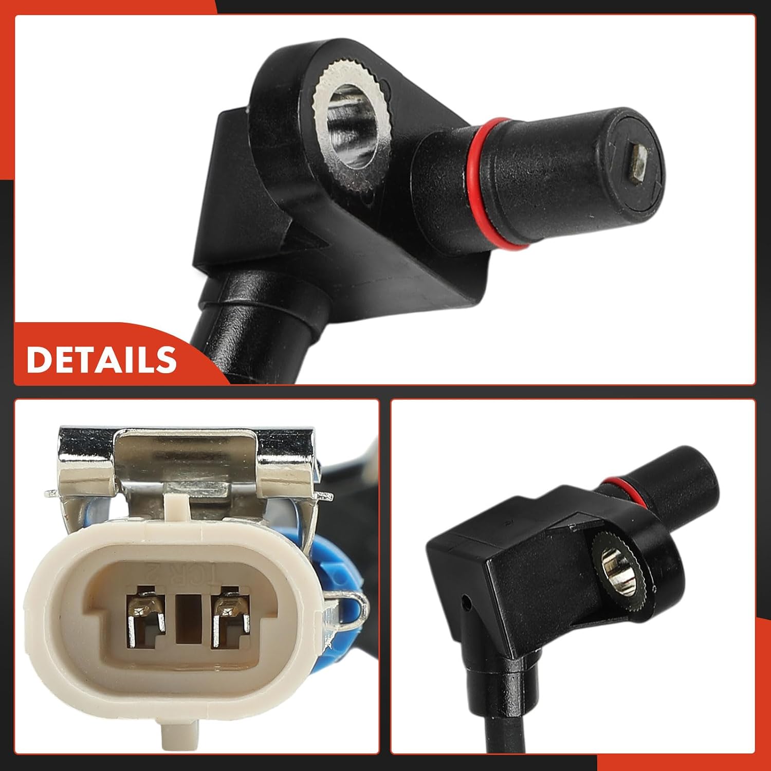 A-Premium 2PCS Front ABS Wheel Speed Sensor Compatible with Cadillac DTS 2009 2010 2011 - Front Driver and Passenger Side