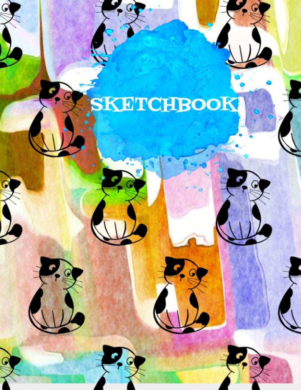 Sketchbook: A Large Journal With Blank Paper Cute Cut Cove For Drawing, Doodling, Sketching, Painting and Writing, 122 pages (8.5x11 inch)
