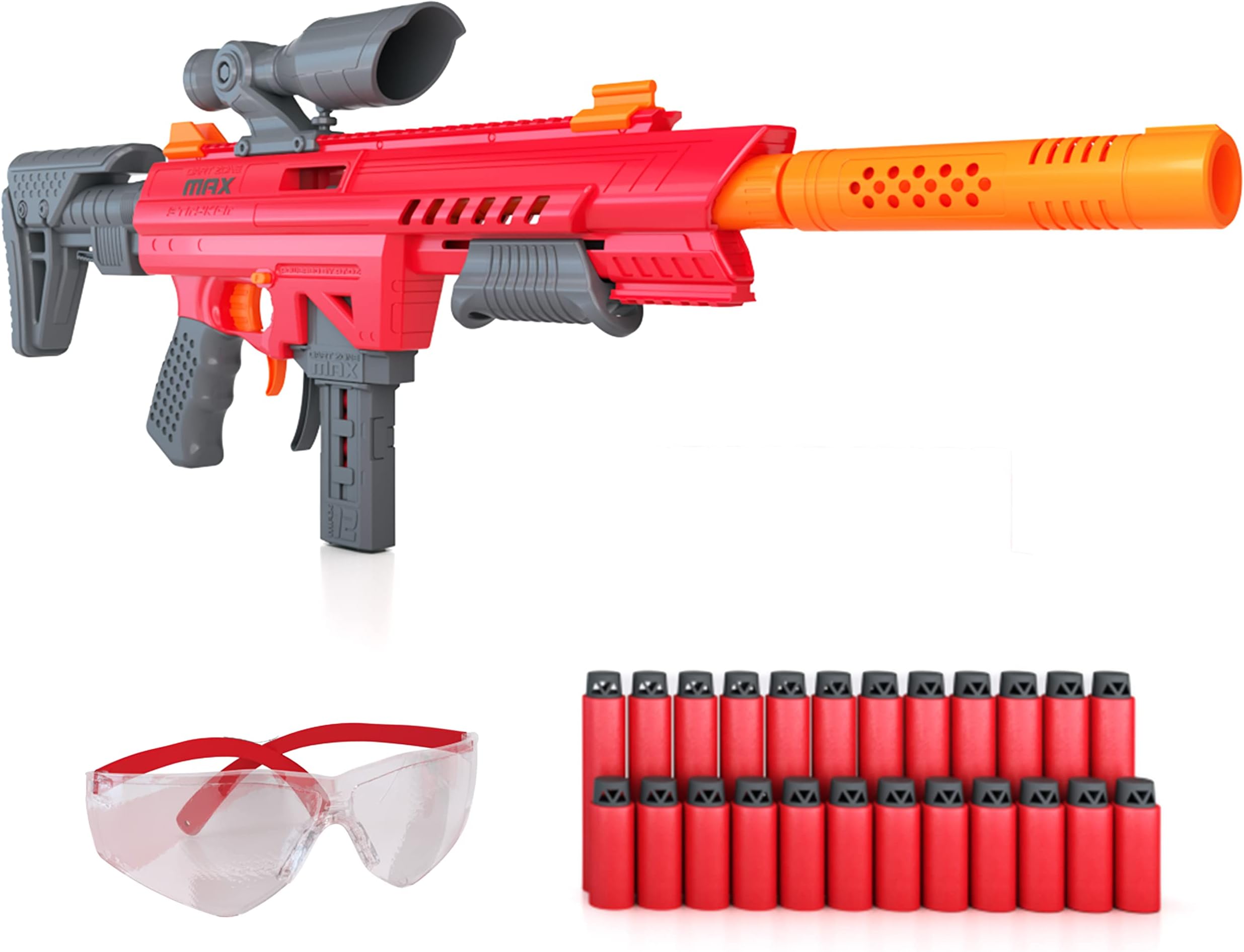 Dart Zone Max Stryker Ultimate Dart Blaster, Multicolor