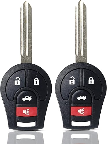 MechanMagic Llavero de repuesto para Nissan Sentra 2013-2019/Rogue 2008-2015/Versa 2007-2015/Armada/Maxima/Murano/Infiniti FX35 FX45 CWTWB1U816