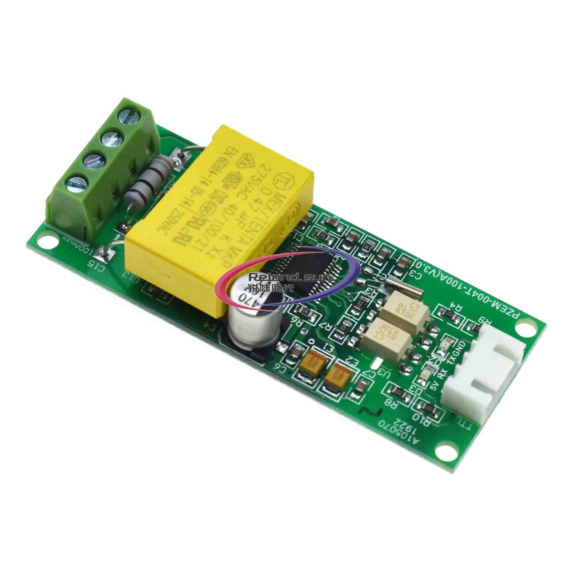 AC Digital Multifunction Meter Watt Power Volt Amp TTL Current Test Module PZEM-004T with Coil 0-100A 80-260V AC for Arduino