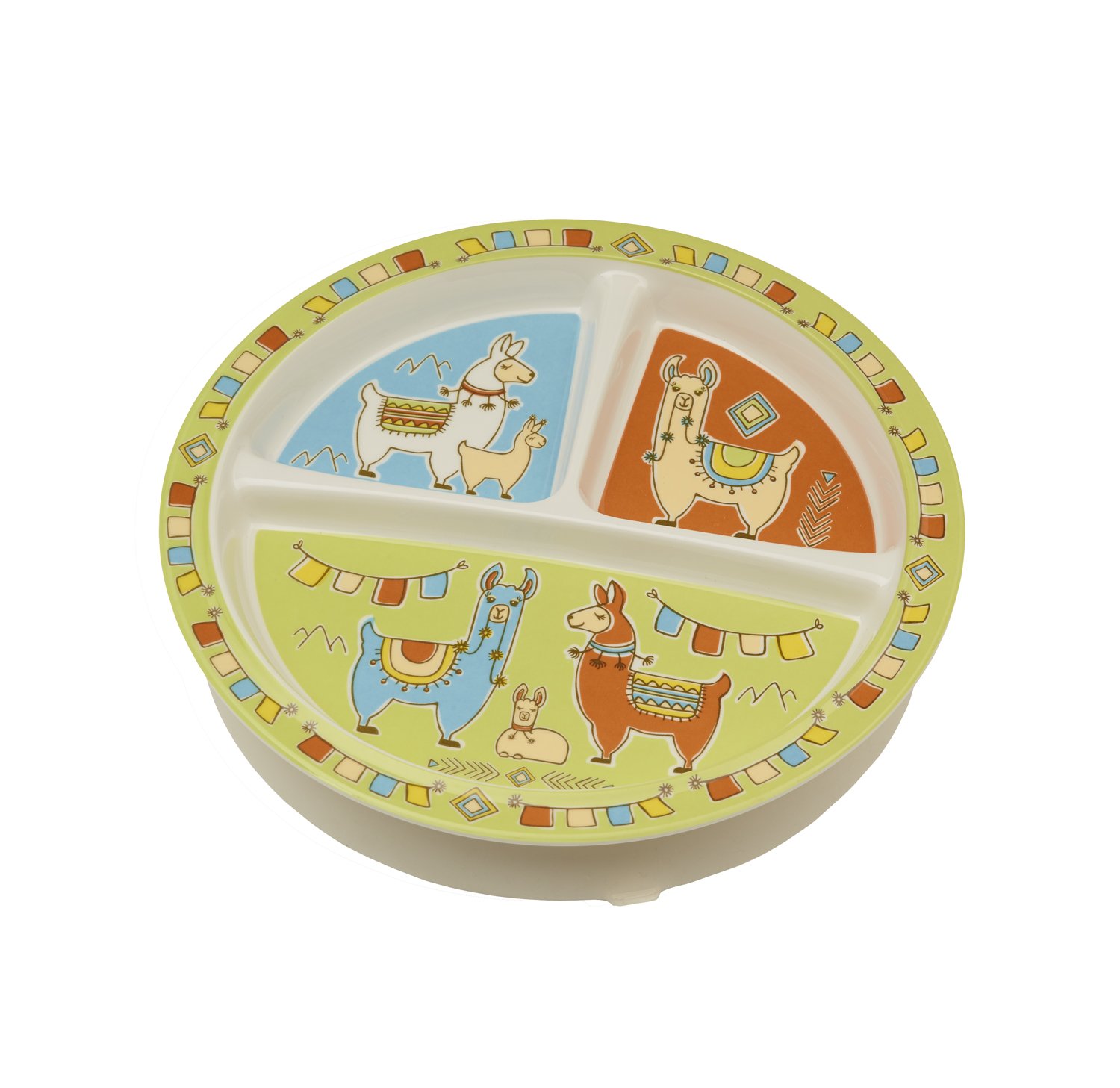 Sugarbooger Divided Suction Plate, Mama Llama