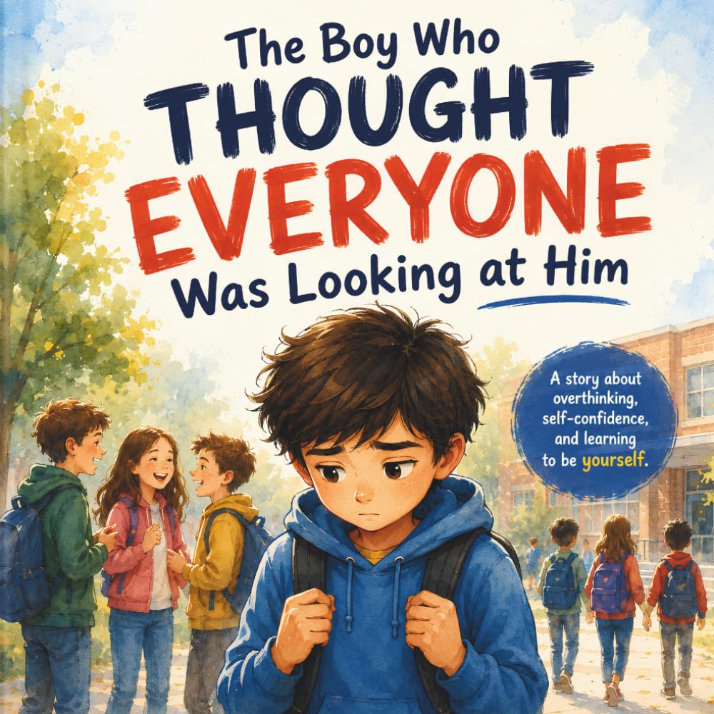 The Boy Who Thought Everyone Was Looking at Him: A Children's Story About Confidence, Overthinking, and Being Yourself
