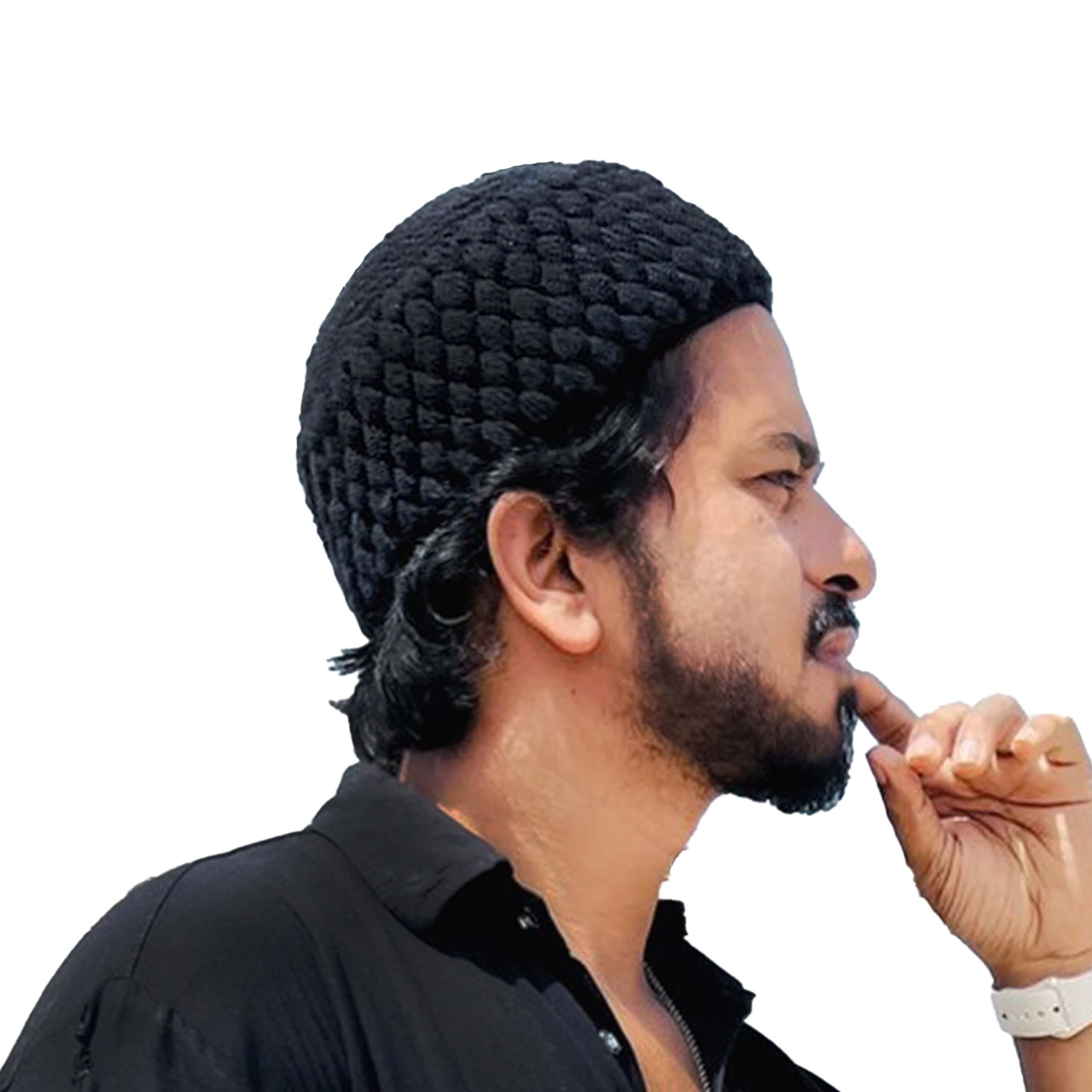 H7 Handwoven Handmade Wool Prayer Cap Topi for Men and Women | Stylish |