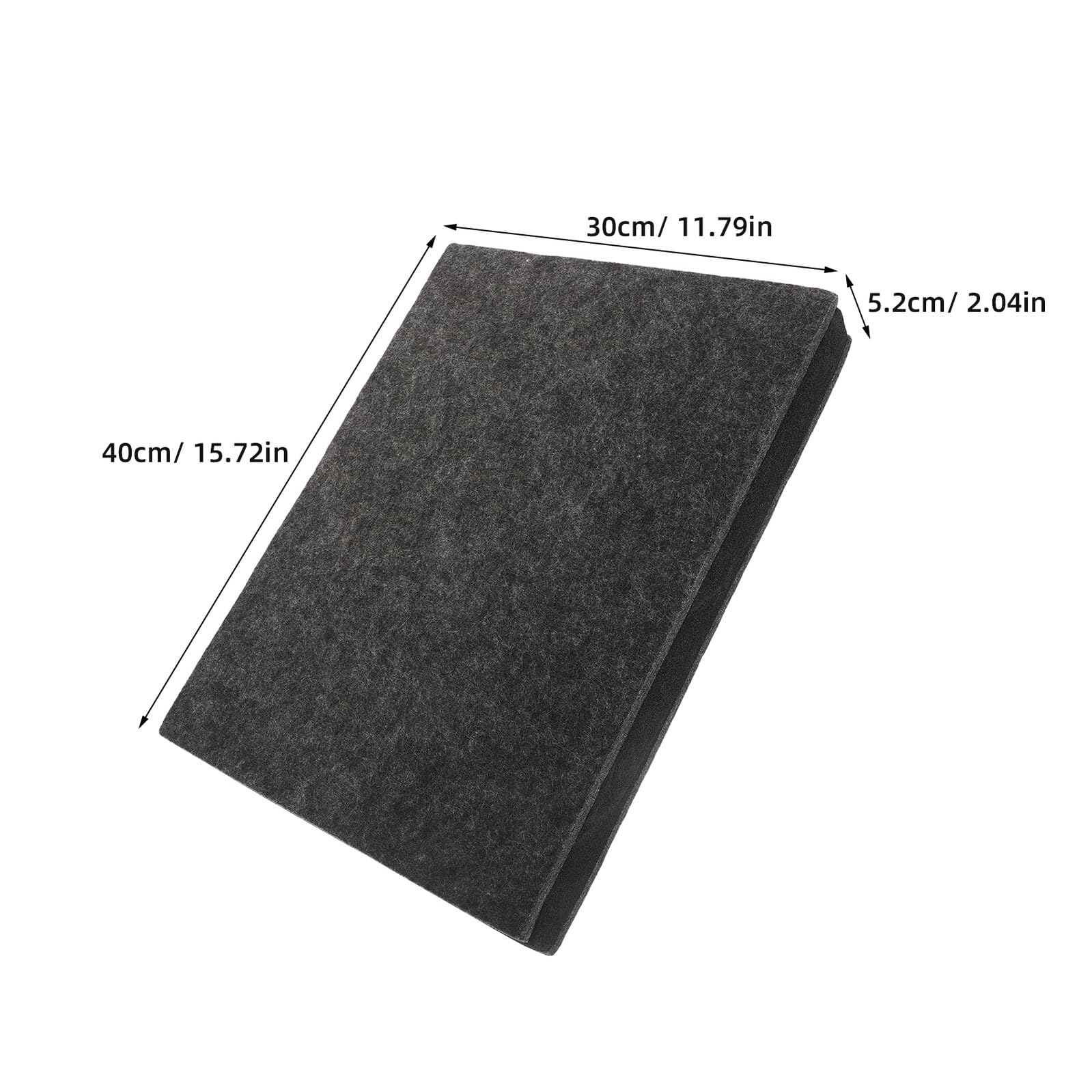 Cuscinetto Isolante Ammortizzazione e per Subwoofer in Poliestere 40x30cm Facile Installazione per Home Theater e Studio Professionale