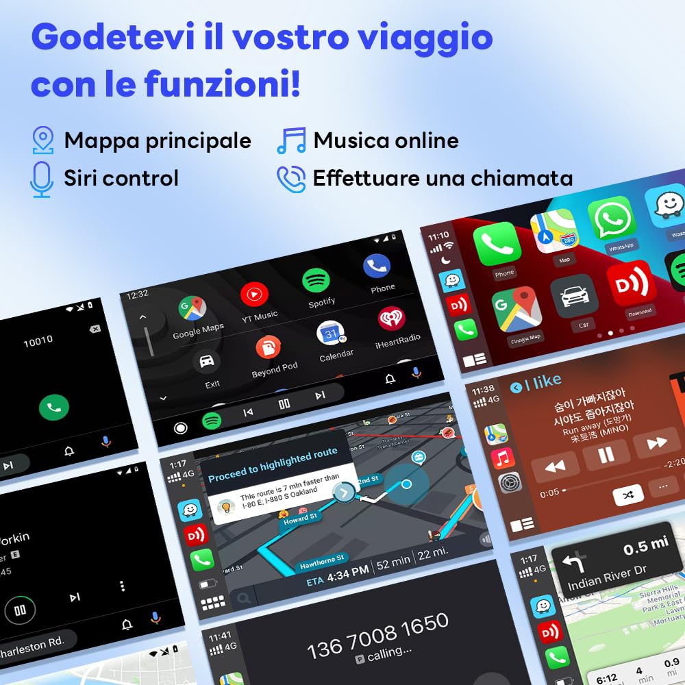 Carlinkit 5.0 Wireless Carplay & Wireless Android Auto, CPC200-2Air