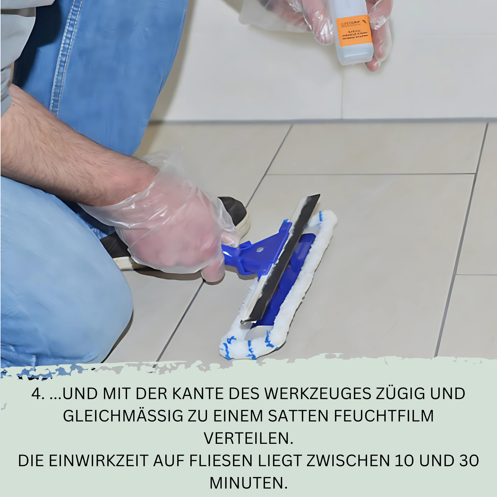 MediMuc Supergrip – Tratamiento antideslizante adecuado para hasta 4,5 m² de superficie, baño, entrada de casa o terraza antideslizante.