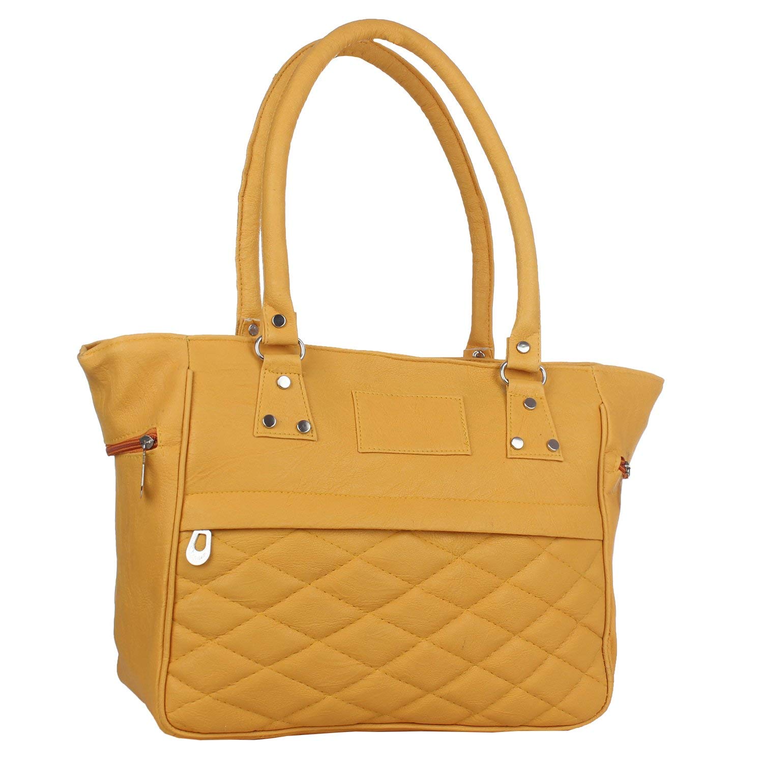 Zaxcer PU Material Hand Bag Ladies Purses Satchel Shoulder Bags for Women/Girls (Yellow) (B07VPT3QXN) Amazon Price History, Amazon Price Tracker