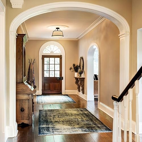 Miniatura 3 de DANSEER Lámpara de techo de níquel cepillado regulable para dormitorio, pasillo, sala de estar, entrada