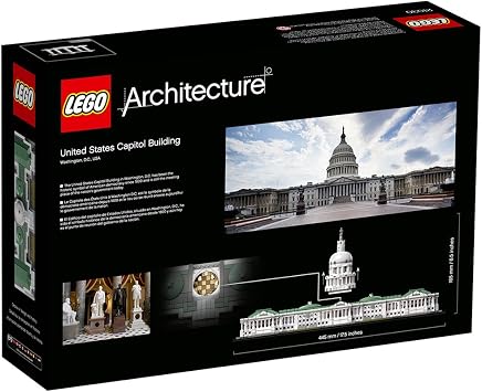 LEGO Architecture 21030 United States Capitol Building Kit (1032 Pieces)
