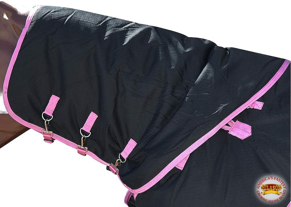 HILASON 1200D Winter Waterproof Poly Turnout Horse Hood Neck Cover Horse Hood
