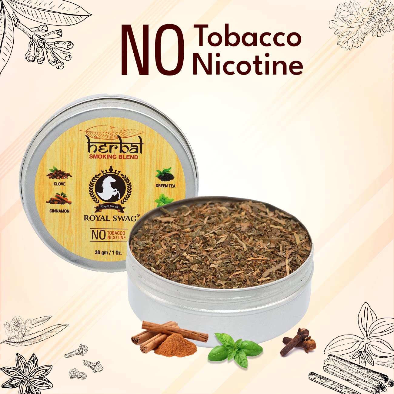 weed and tobacco mix Amazon.com: Royal Swag Tobacco & Nicotine Free Smoking Mixture With 100%  Natural Herbal Smoking Blend (makes 40 rolls) Tobacco Alternatives, Herbal  Smoking Mix 1 Pack 30gm(1 Oz) : Health & Household