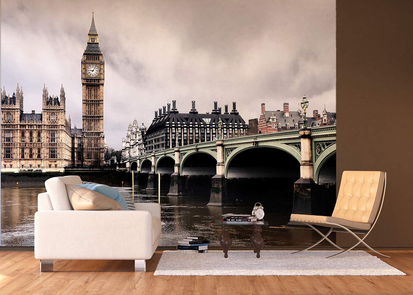 AG DESIGN London Giant Wall Poster, Non Woven, Multi-Colour, 360 x 270 cm - Image 3