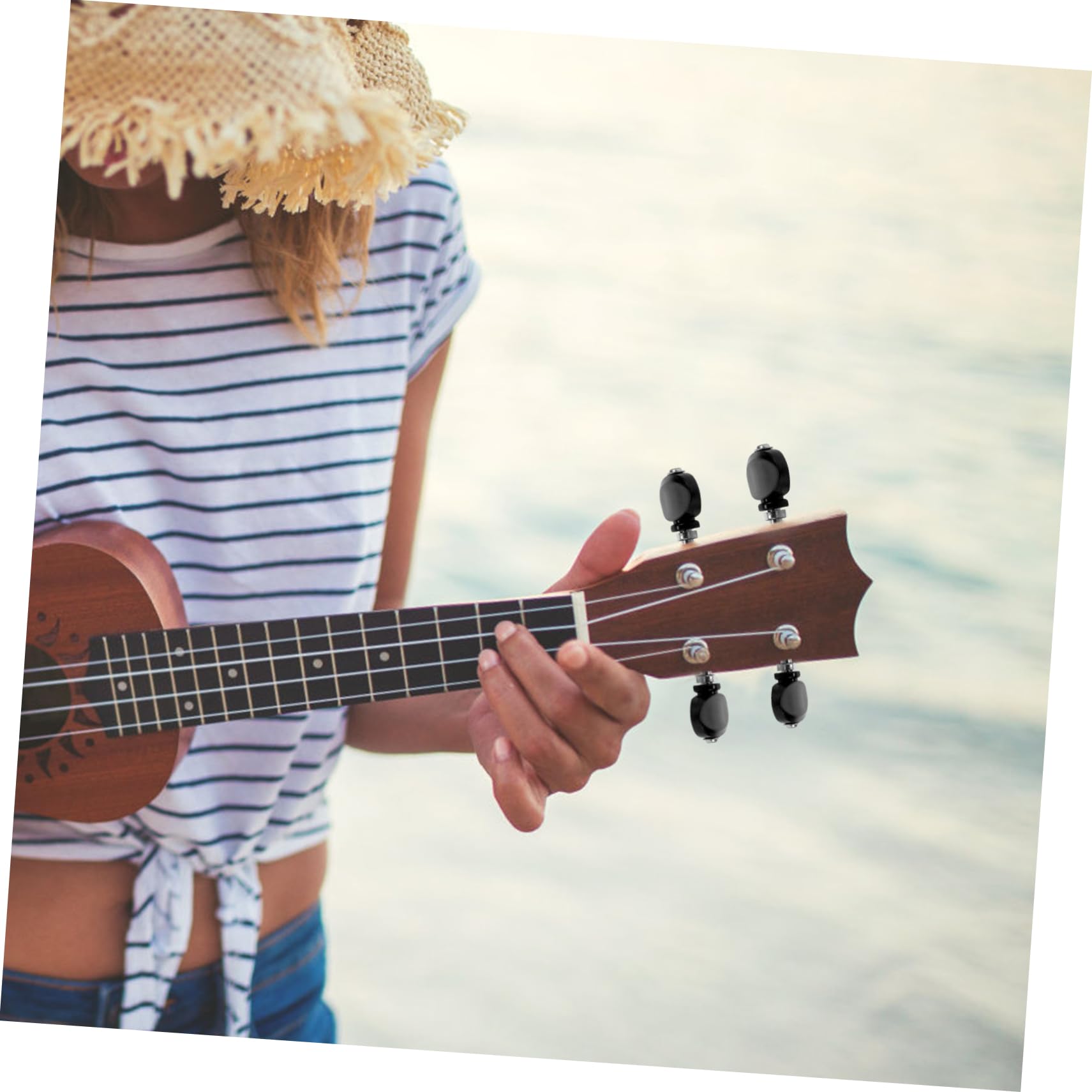 ifundom 20pezzi Meccaniche Per Ukulele Accordatori Di Precisione Con Manico Strumenti Di Accordatura Per Principianti Accessori Per Strumenti Musicali