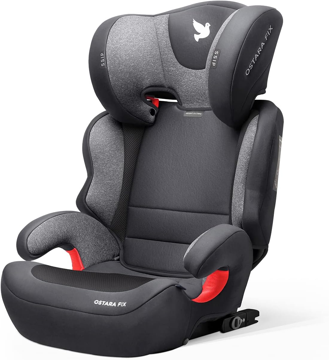 Apramo OSTARA FIX Child Car Seat Group 2/3 (1536 kg), 3 to 12 Years