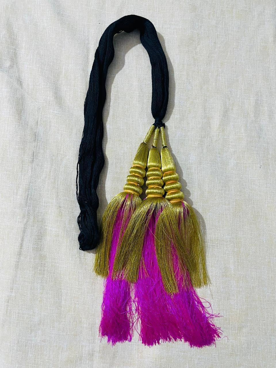 Photo 1 of Women's Patiala Shahi Paranda Hair Accessory