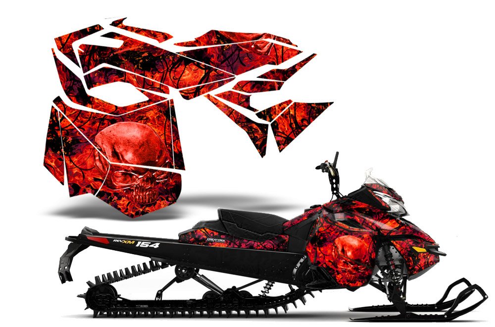 Amazon.co.jp: CreatorX Ski - Doo XM 2013 – 2016 Summit REVスノー 