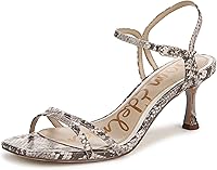 Sam Edelman Women's Presley Open-Toe Sandals with 2.5-Inch Heel - Wedding-Ready Style