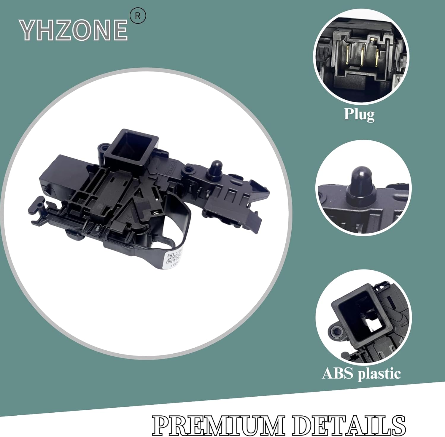 Upgrade DC34-00028A Washer Door Lock, OEM washing machine Door Latch Switch Assembly Replacement Part Compatible with Samsung WF45R6300AV WF45R6100AW WF45A6400AVUS WF45R6300AC WF50R8500AV - Image 7