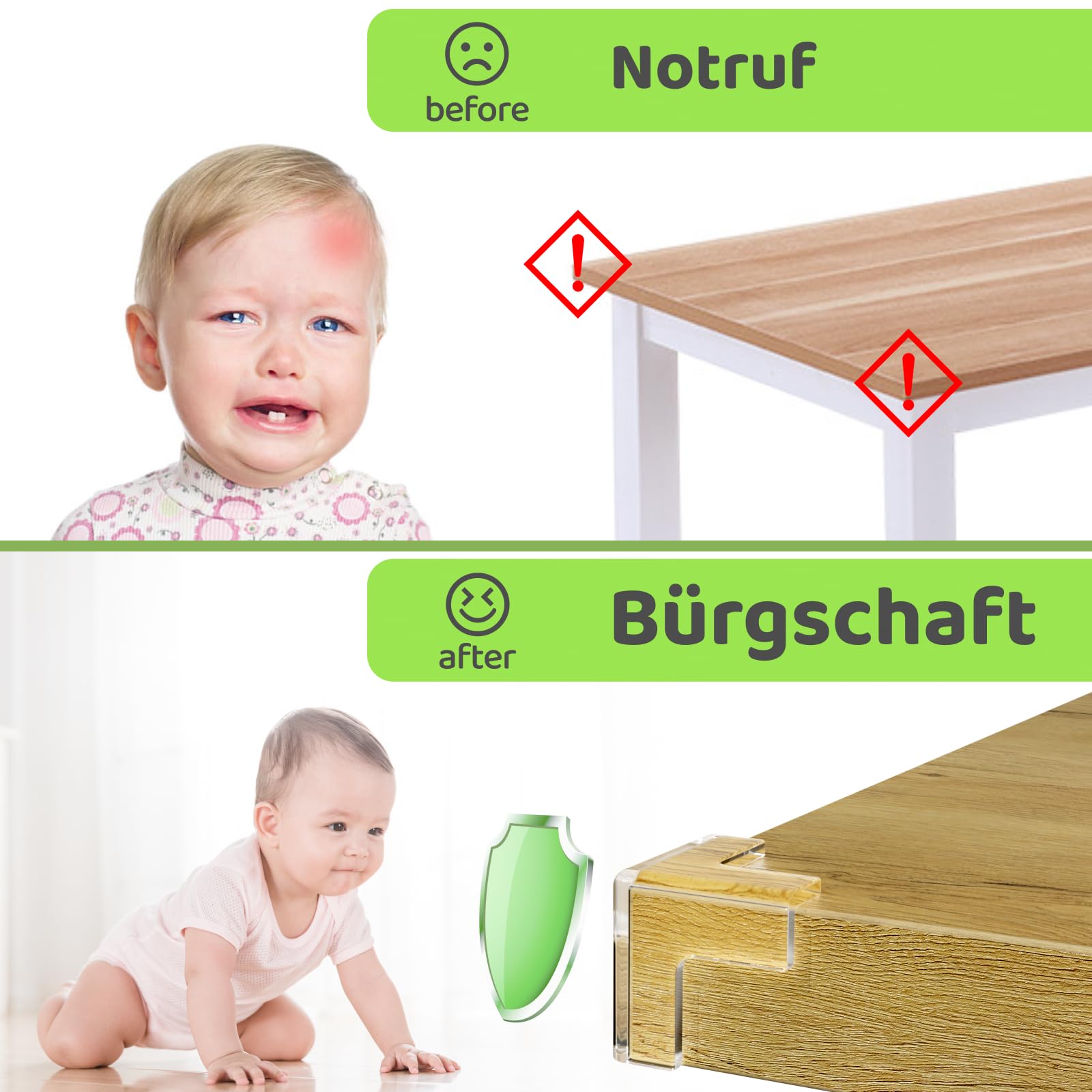 YUNPYCHY Paraspigoli per Bambini, 14 Pezzi Para Spigoli per Tavoli da Pranzo, Super Colla Migliorata per La Sicurezza del Bambinonice table, Culla, Armadi Paraspigoli