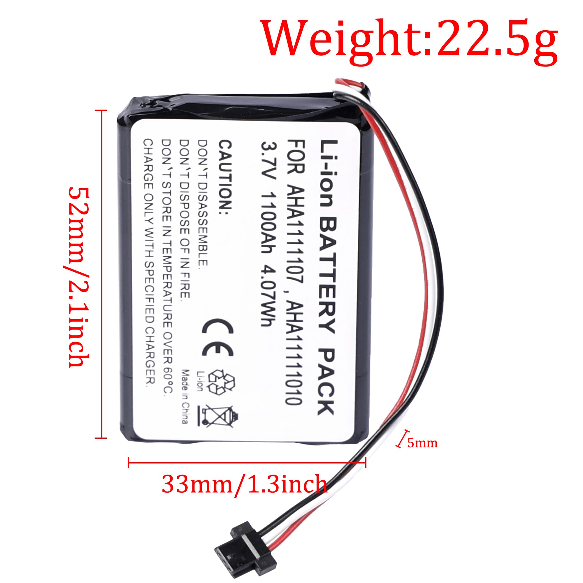 Bateria GPS TomTom Go 6100 Go 600 Go 610 Go 620 1100 mAh litowo-jonowa