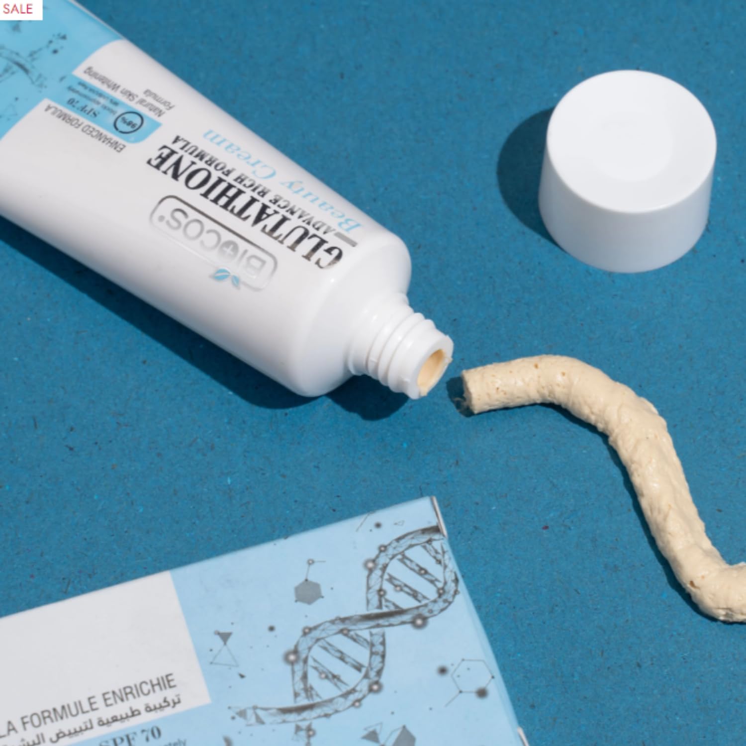 glutathione advanced rich formula BIOCOS Glutathione Advance Rich Formula Beauty Cream SFP 70 Block 98% UNB  Rays Summer Holiday Travel Beauty Cream : Amazon.co.uk: Beauty