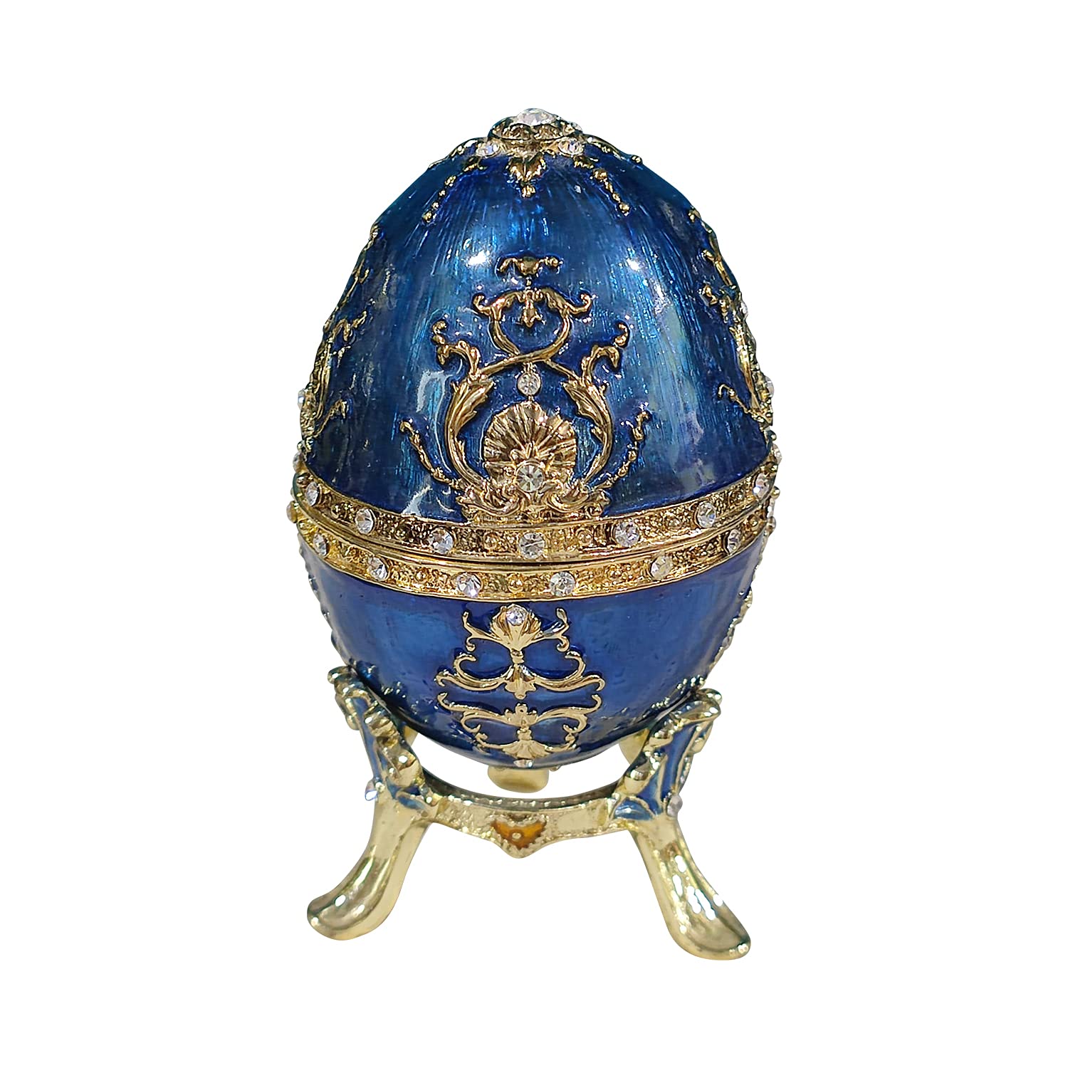 インペリアル　イースター　エッグ　ロシア産　ジュエリーボックス インペリアル イースター エッグ ロシア産 ジュエリーボックス