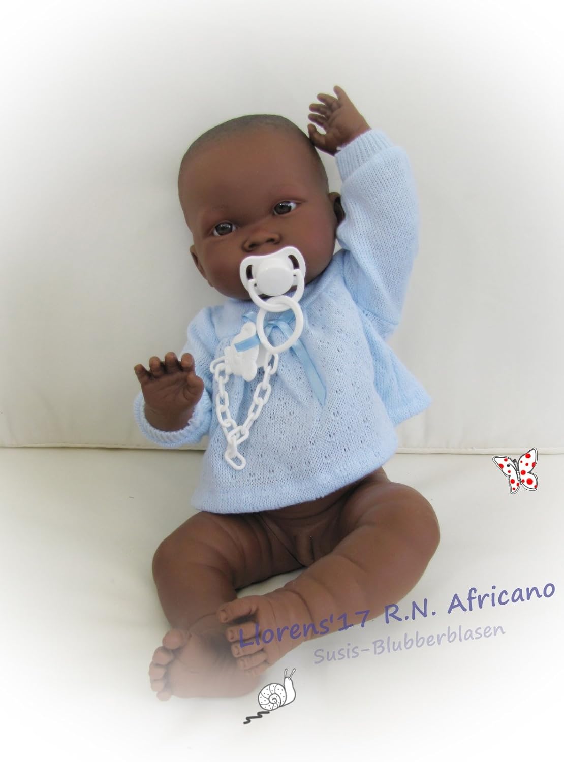 Llorens Poupee Reborn Metisse Sexue Noah 45 Cm Amazon Fr Jeux Et Jouets