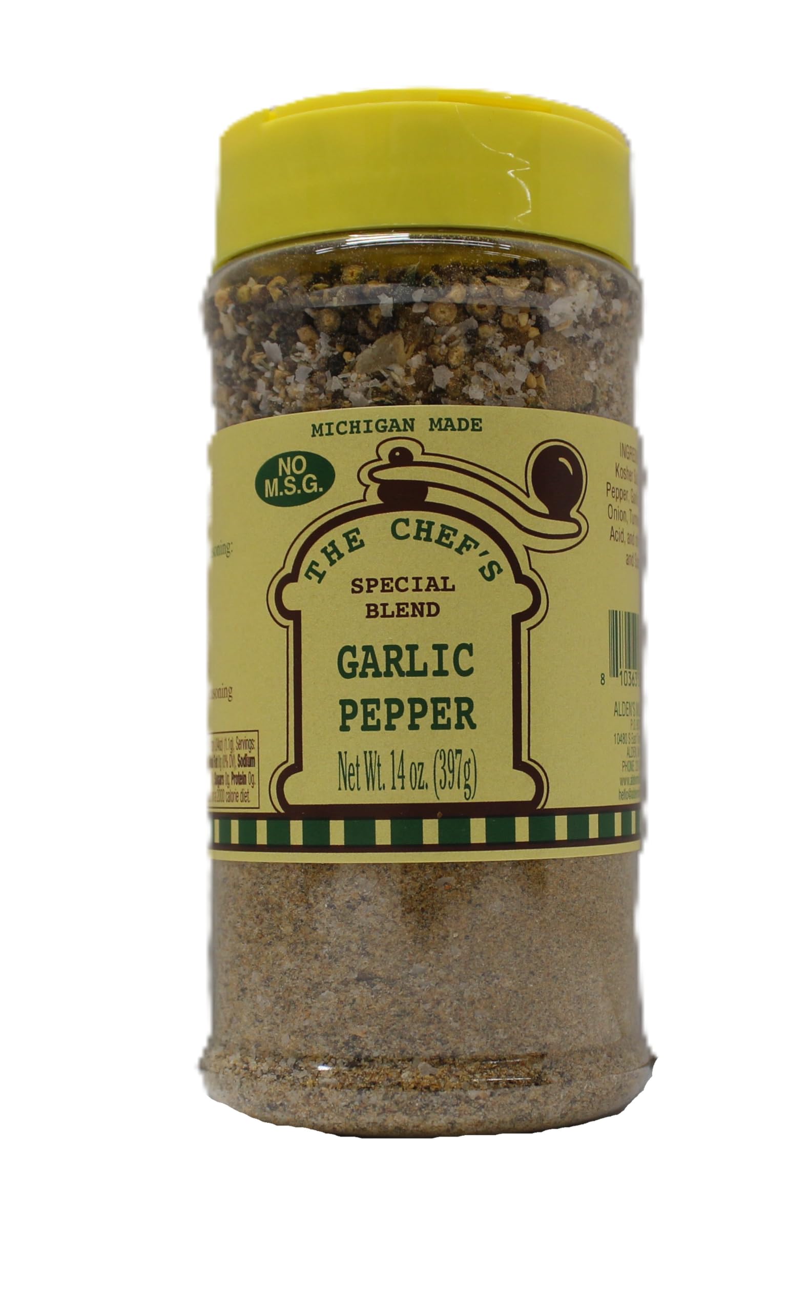 Garlic Pepper-14 oz-Large Bottle