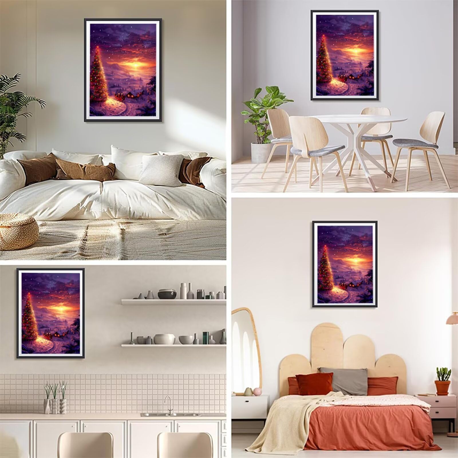 Diamentowe malowanie dla dorosłych 80 x 120 cm, 5D diamentowe malowanie Boże Narodzenie haft diamentowy kompletny zestaw, kreatywne hobby dziecko, zrób to sam haft krzyżykowy kryształowe obrazy