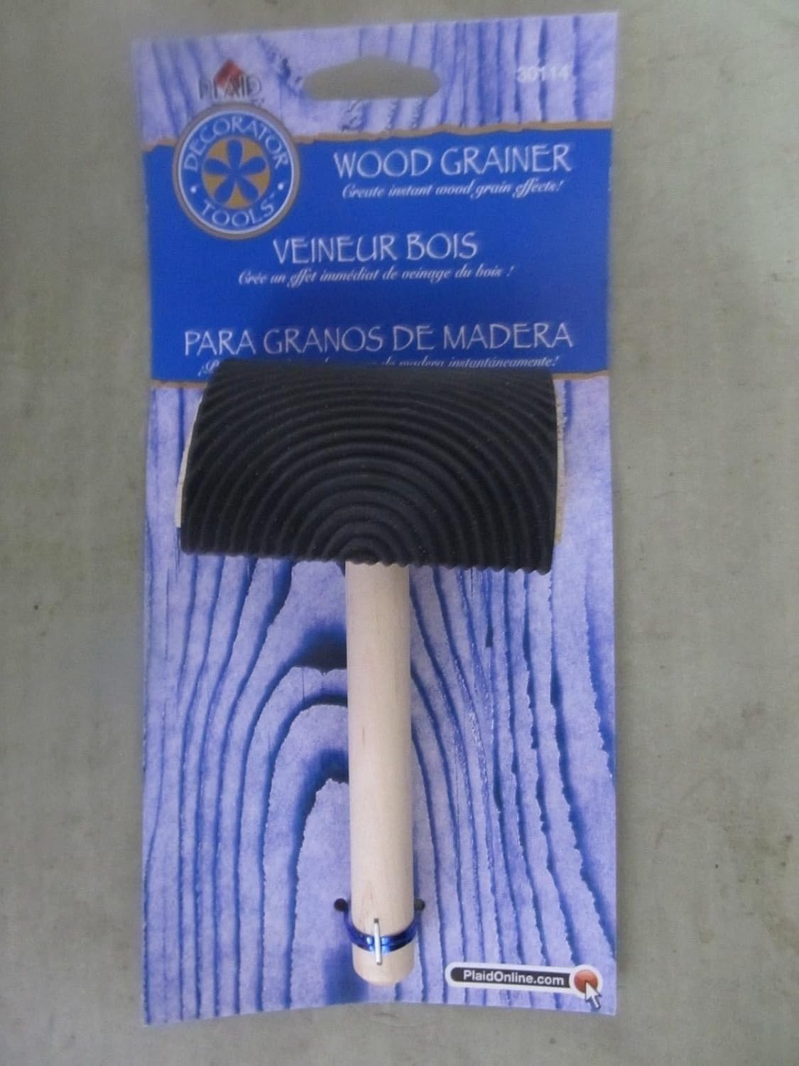Plaid Wood Grainer Tool 30114 instant wood grain Tools