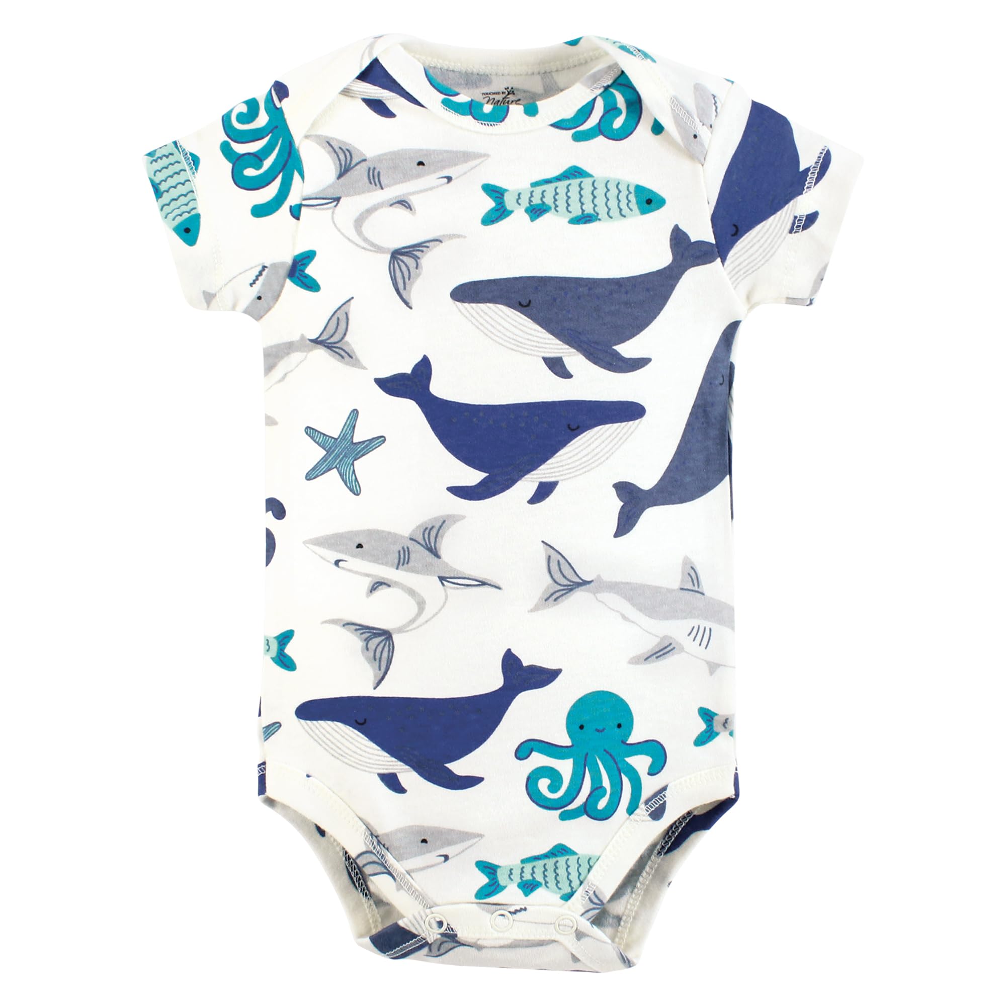 Touched by Nature Body unisex de algodón orgánico para bebé