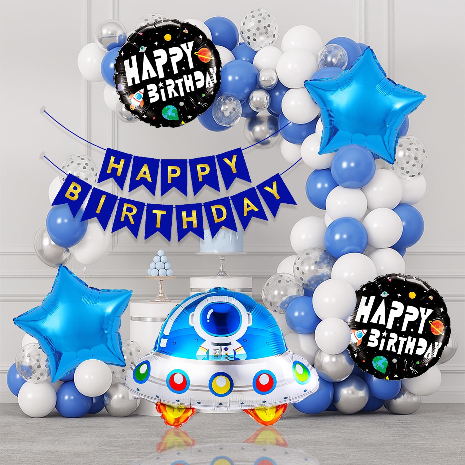 Under The Sea Birthday Decorations - 58 Pcs -32 Under The Sea Birthday Decorations - 58 Pcs -32