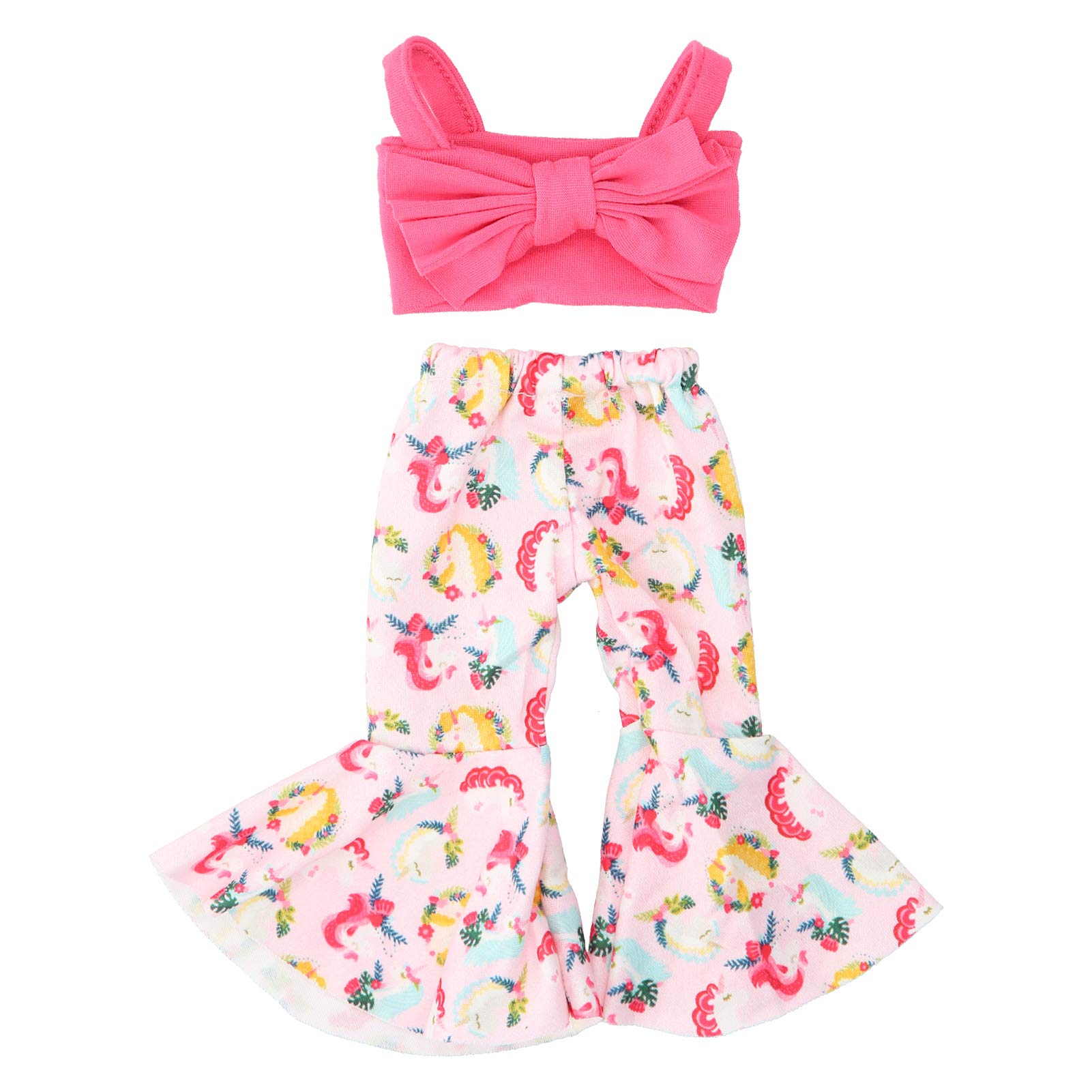 Lifelike Baby Doll, Soft Body, Vinyl Cute Reborn Baby Dolls, for Kids Adults(Q14-46 Rose red Pony Outfit)