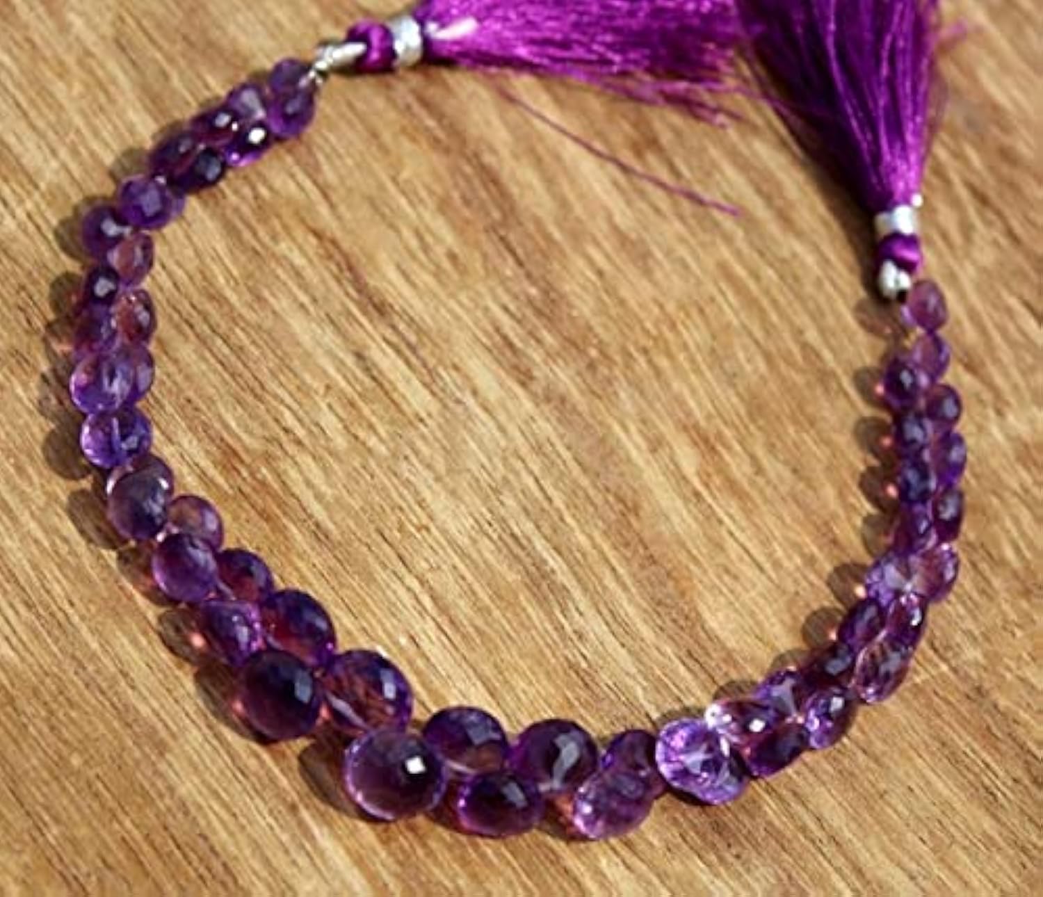 Perles améthyste africaine LKBEADS pour sublimer vos ateliers de joaillerie et colliers artisanaux