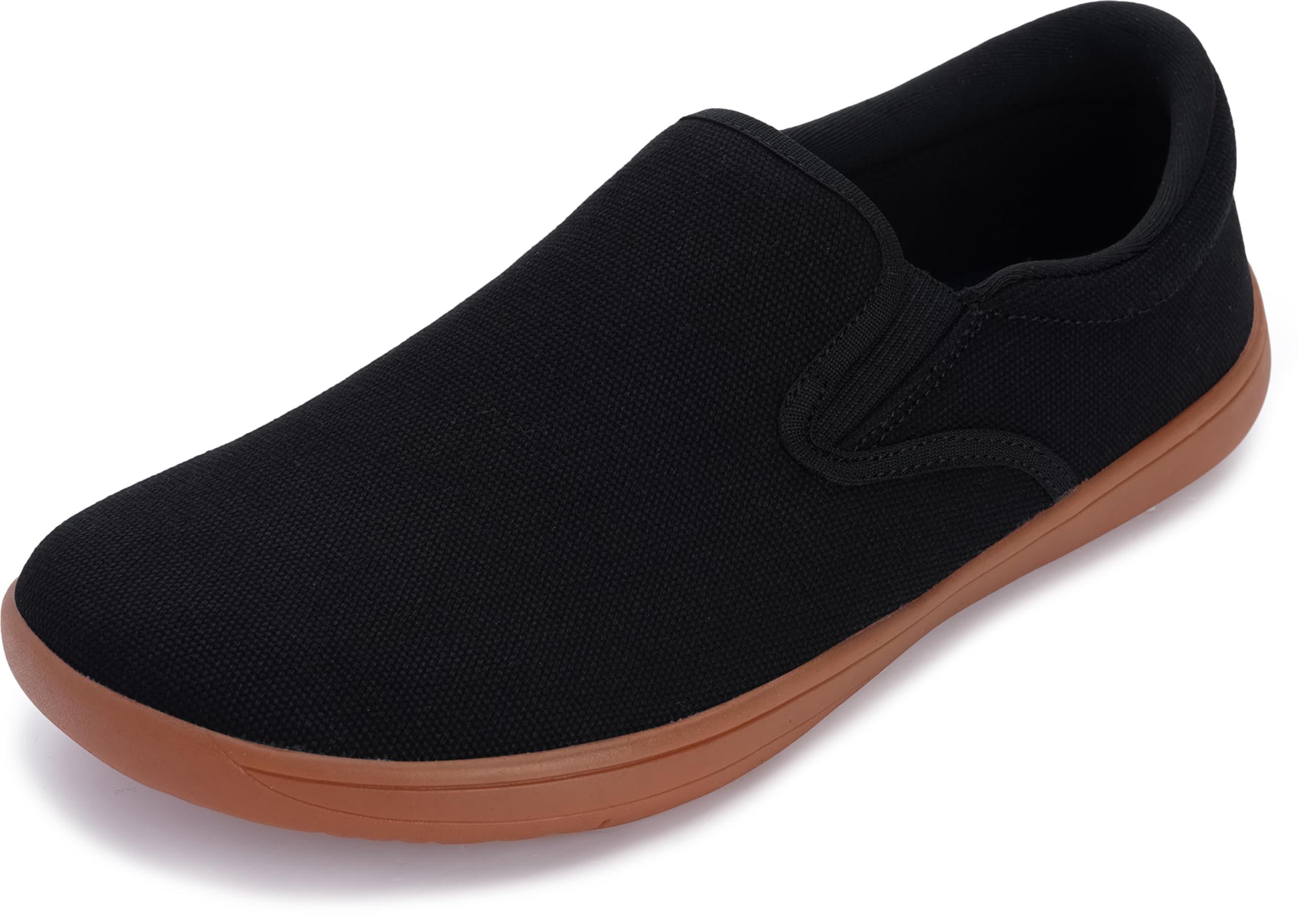 WHITIN Men's Wide Toe Box Slip on Barefoot Shoes | Minimalist Sneakers | Zero Drop Sole