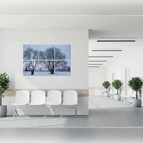 Miniatura 7 de JBER Paneles acústicos artísticos, paquete de 6 pinturas autoadhesivas de pared grandes para decoración de pared, paneles absorbentes de sonido para