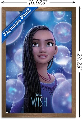 Vista 38 de Trends International Disney Wish Asha - Póster de pared de una hoja Paquete de póster y clip